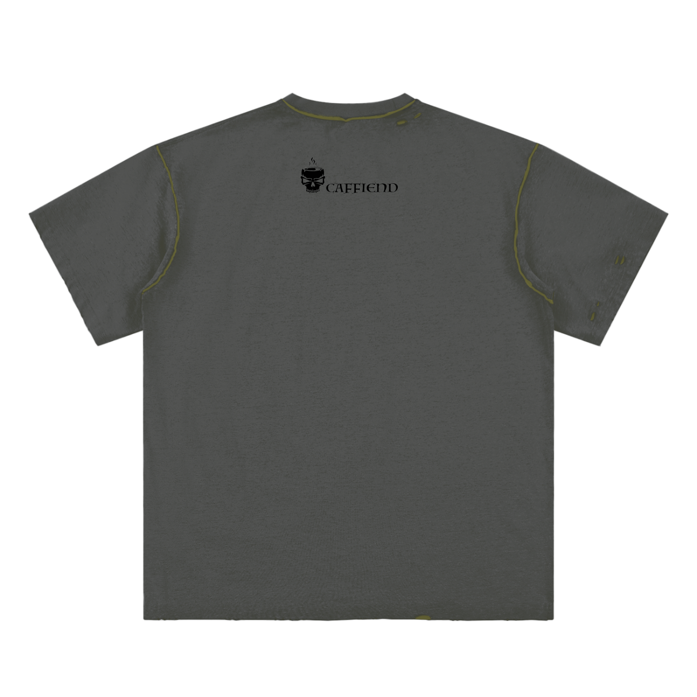 Death Before Decaf Reversible T-shirt