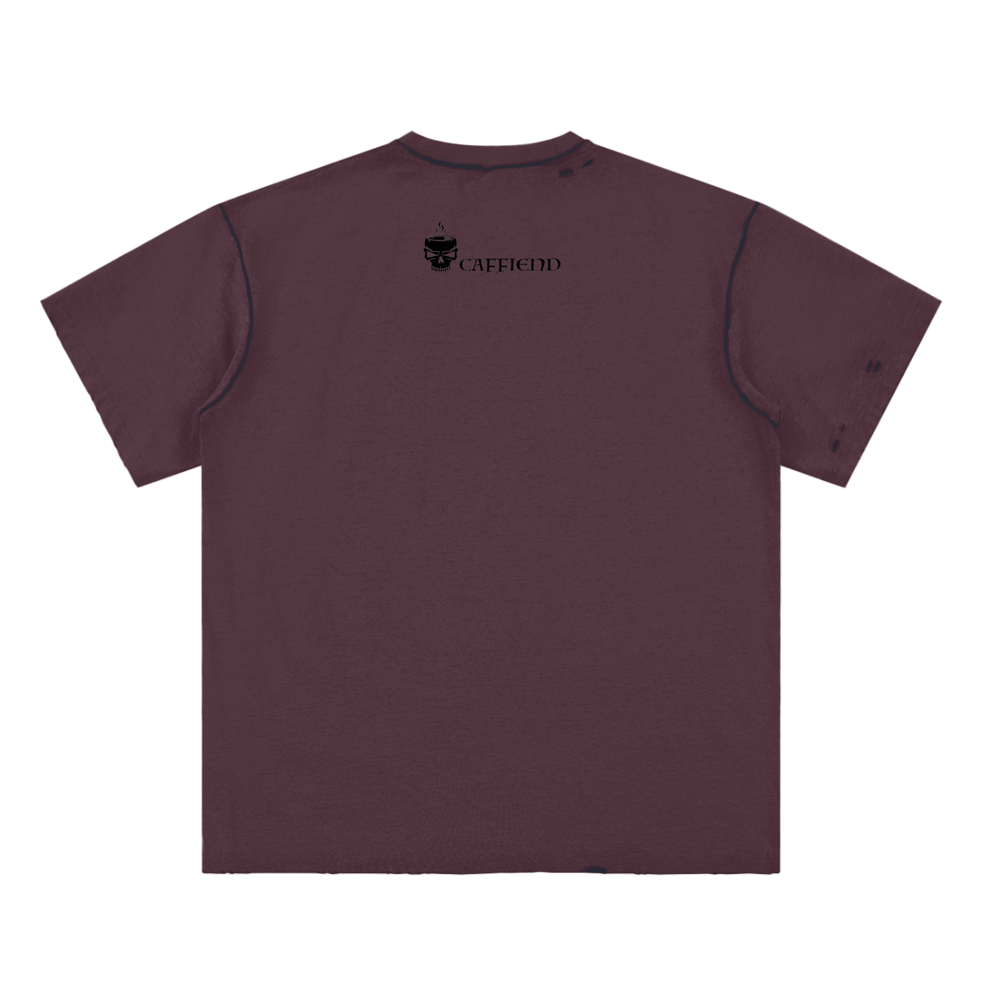 Death Before Decaf Reversible T-shirt