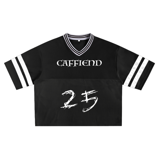 Taped Mesh Boxy T-shirt