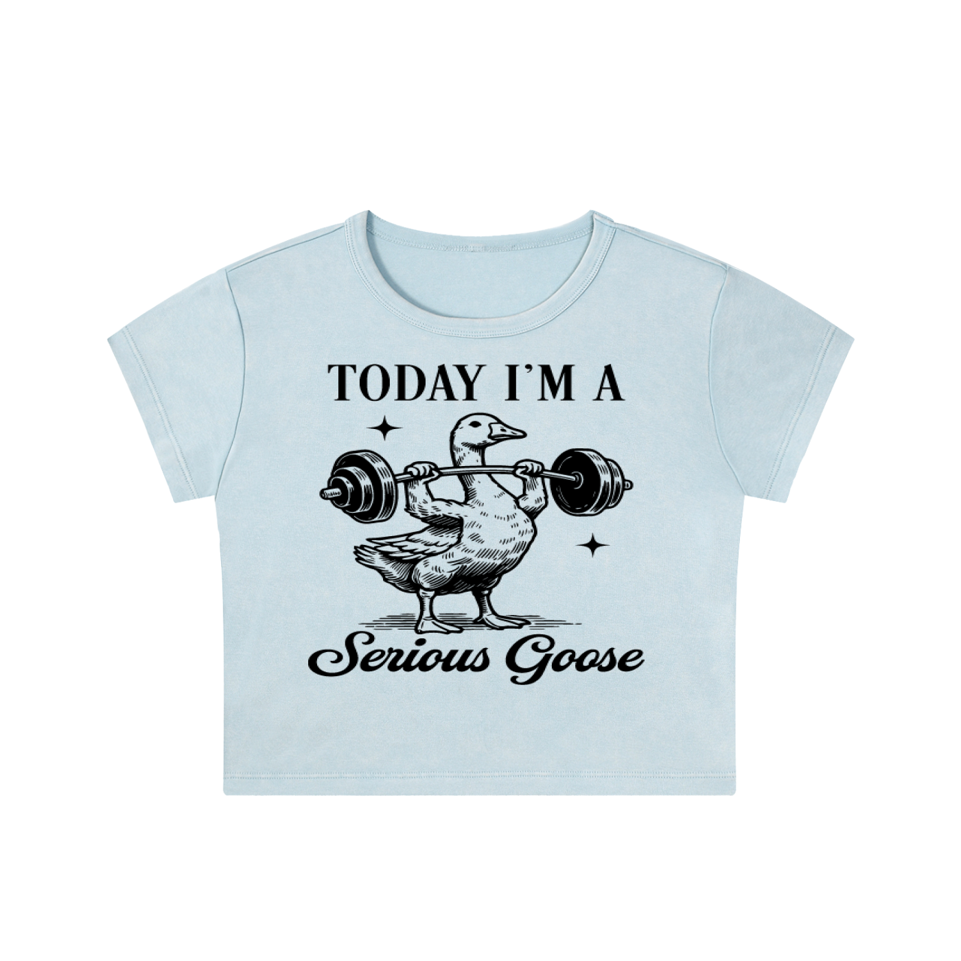 Serious Goose Crop Top