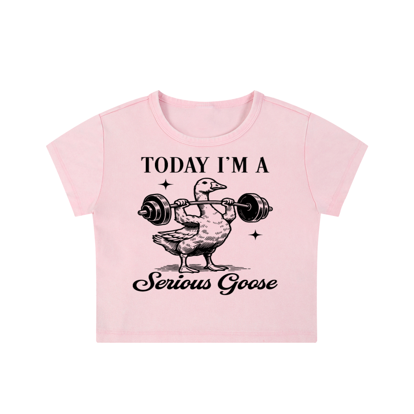 Serious Goose Crop Top