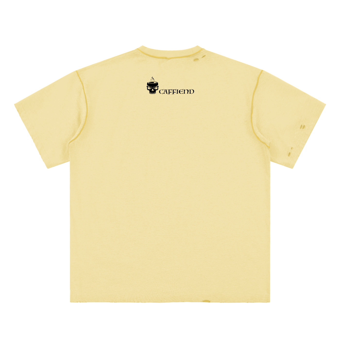 Death Before Decaf Reversible T-shirt