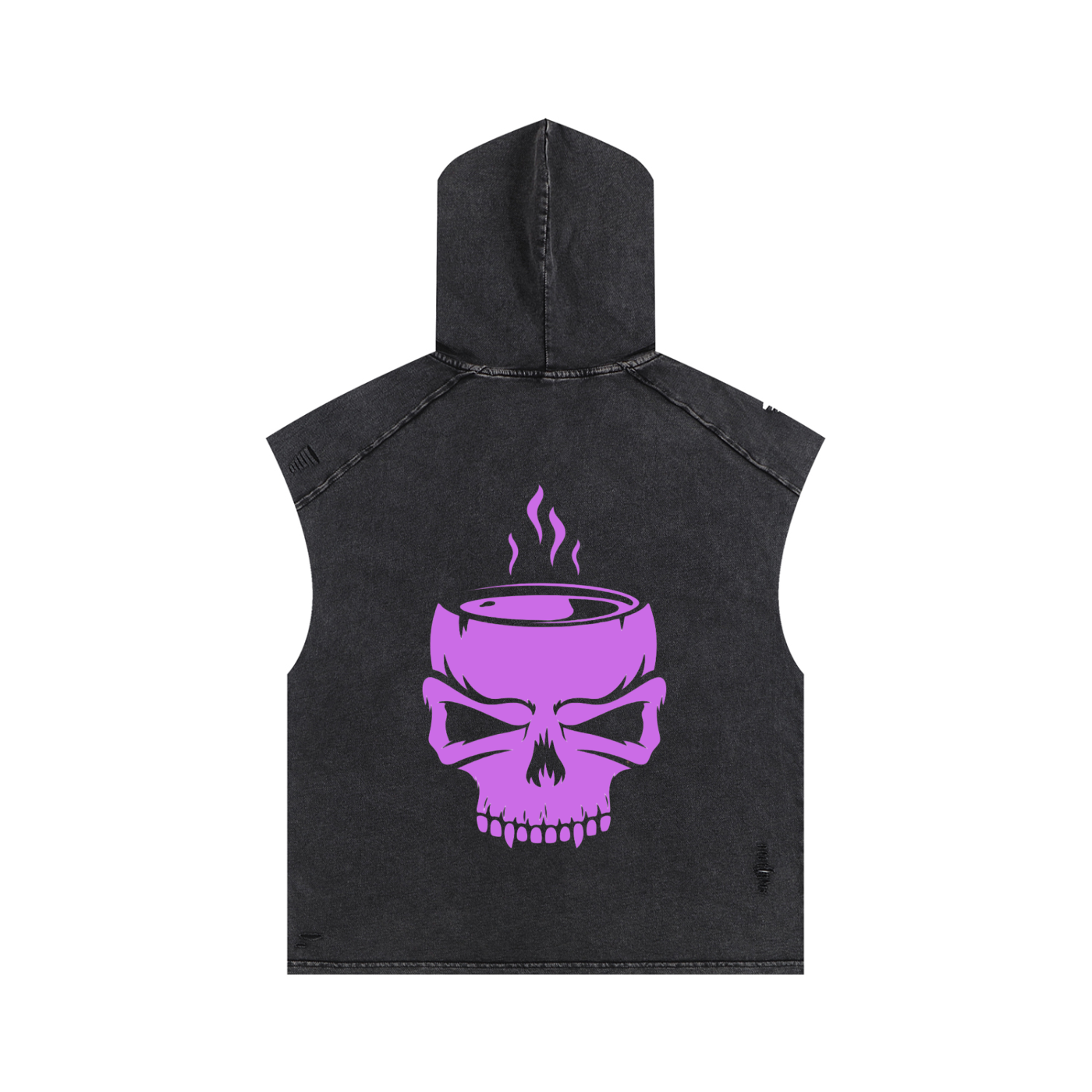 Caffiend Hooded Tank Top